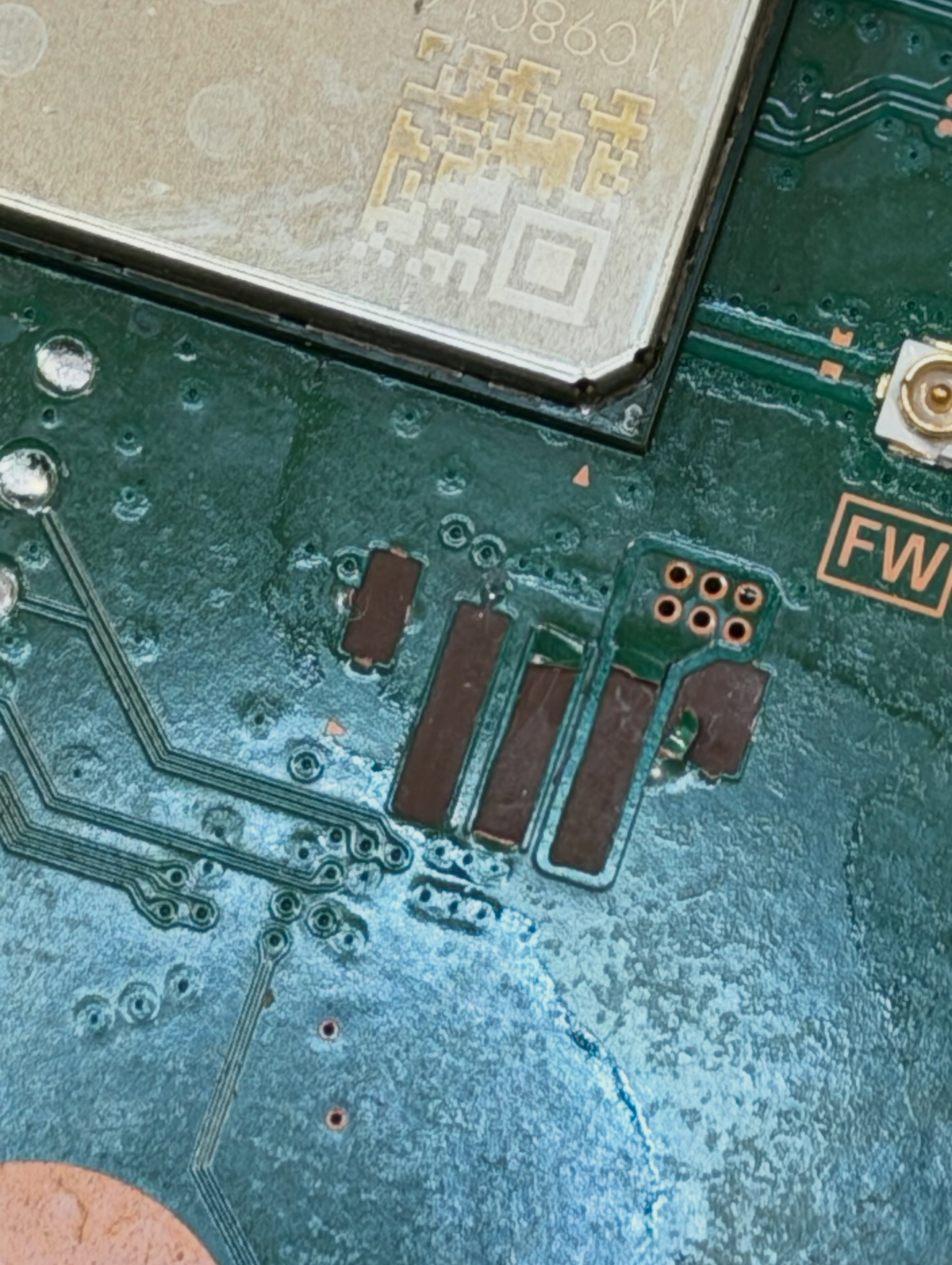 PS5 - FAN Connector - Trace Repair!