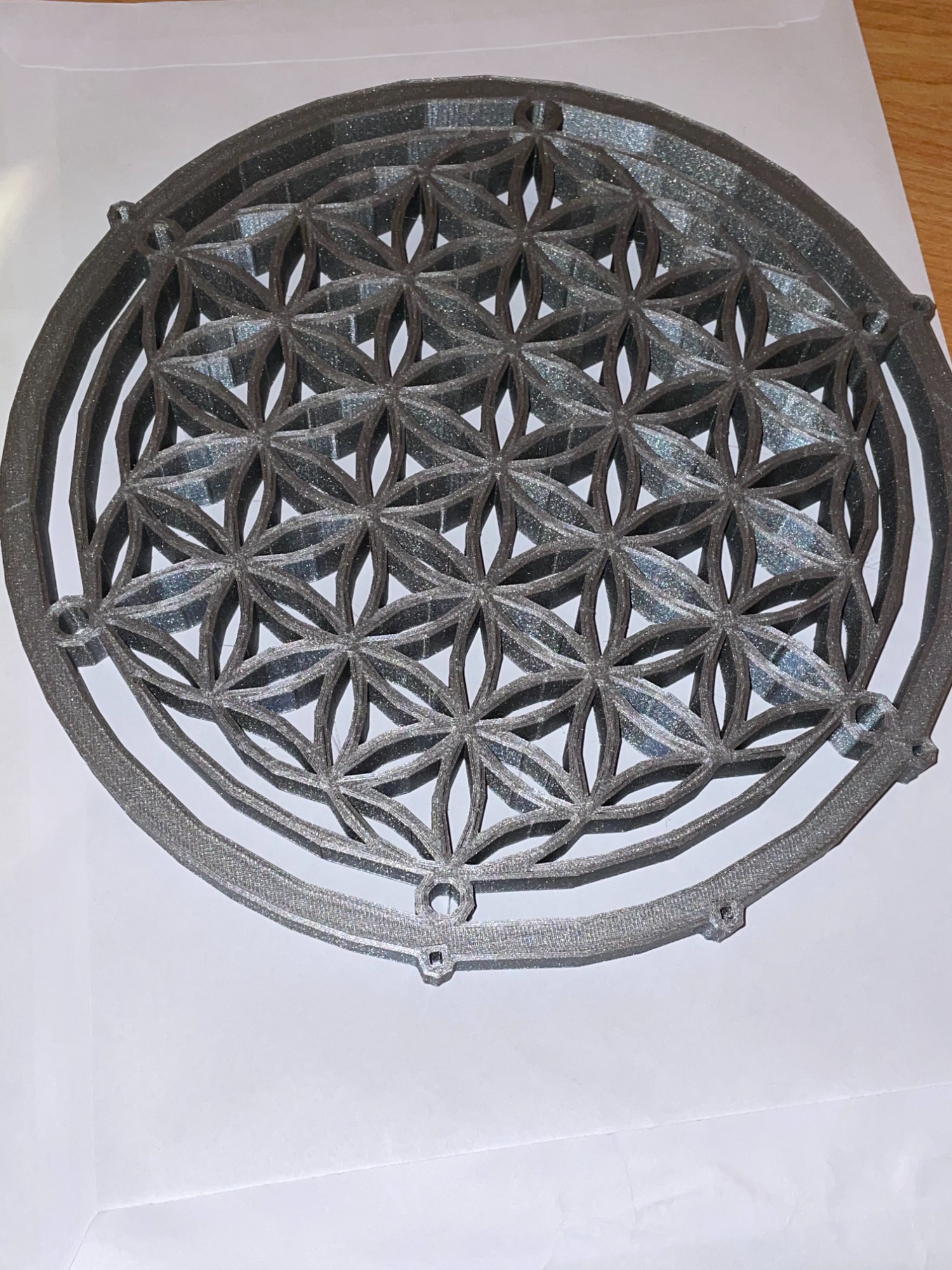 Blume des Lebens 3D-Druck